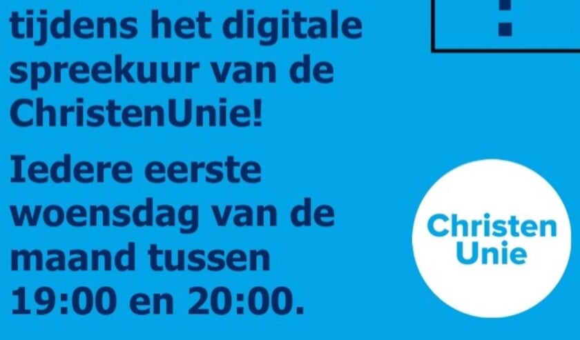 Online Spreekuur Christenunie